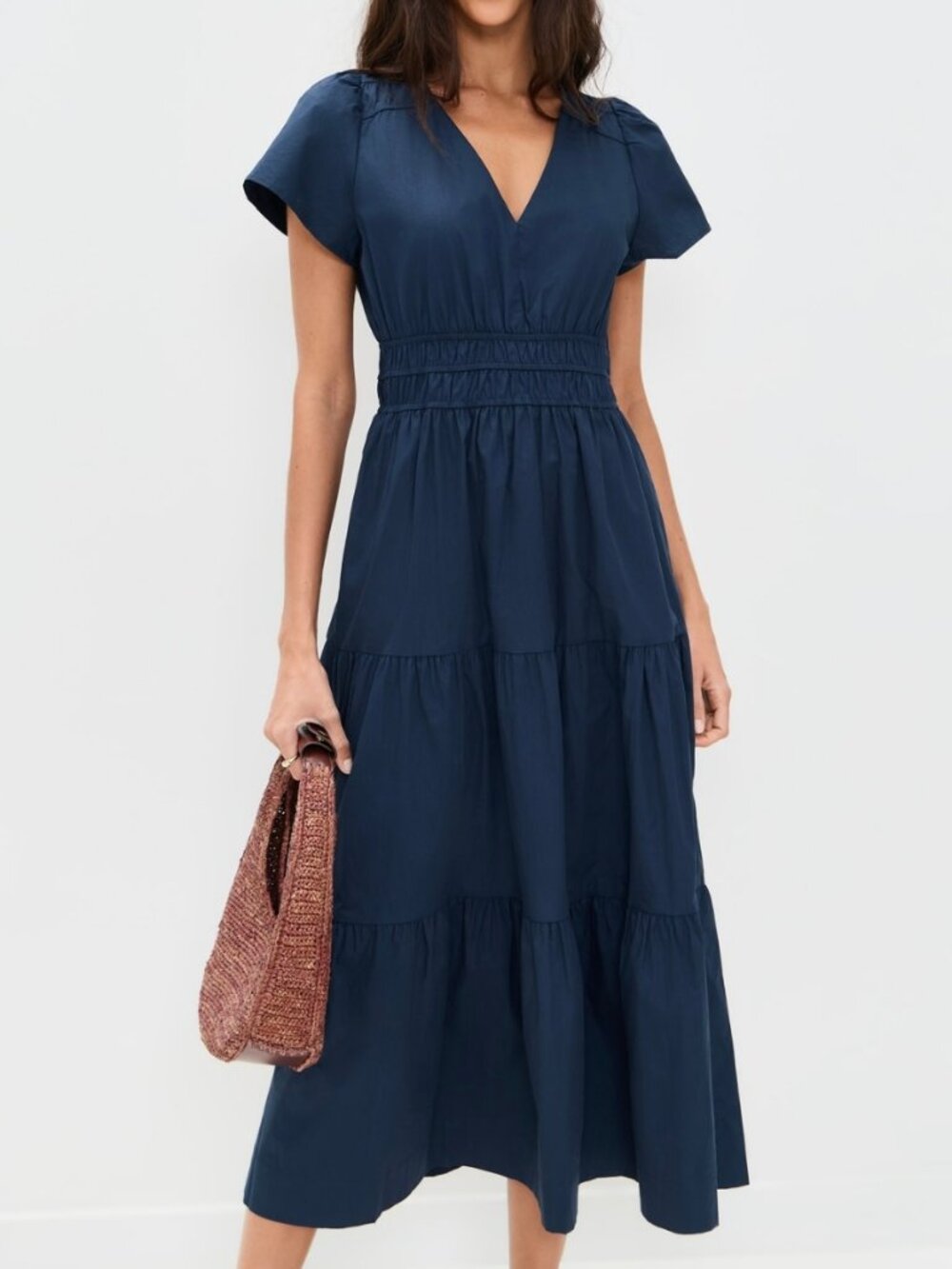 Marea Annabelle Dress in Navy